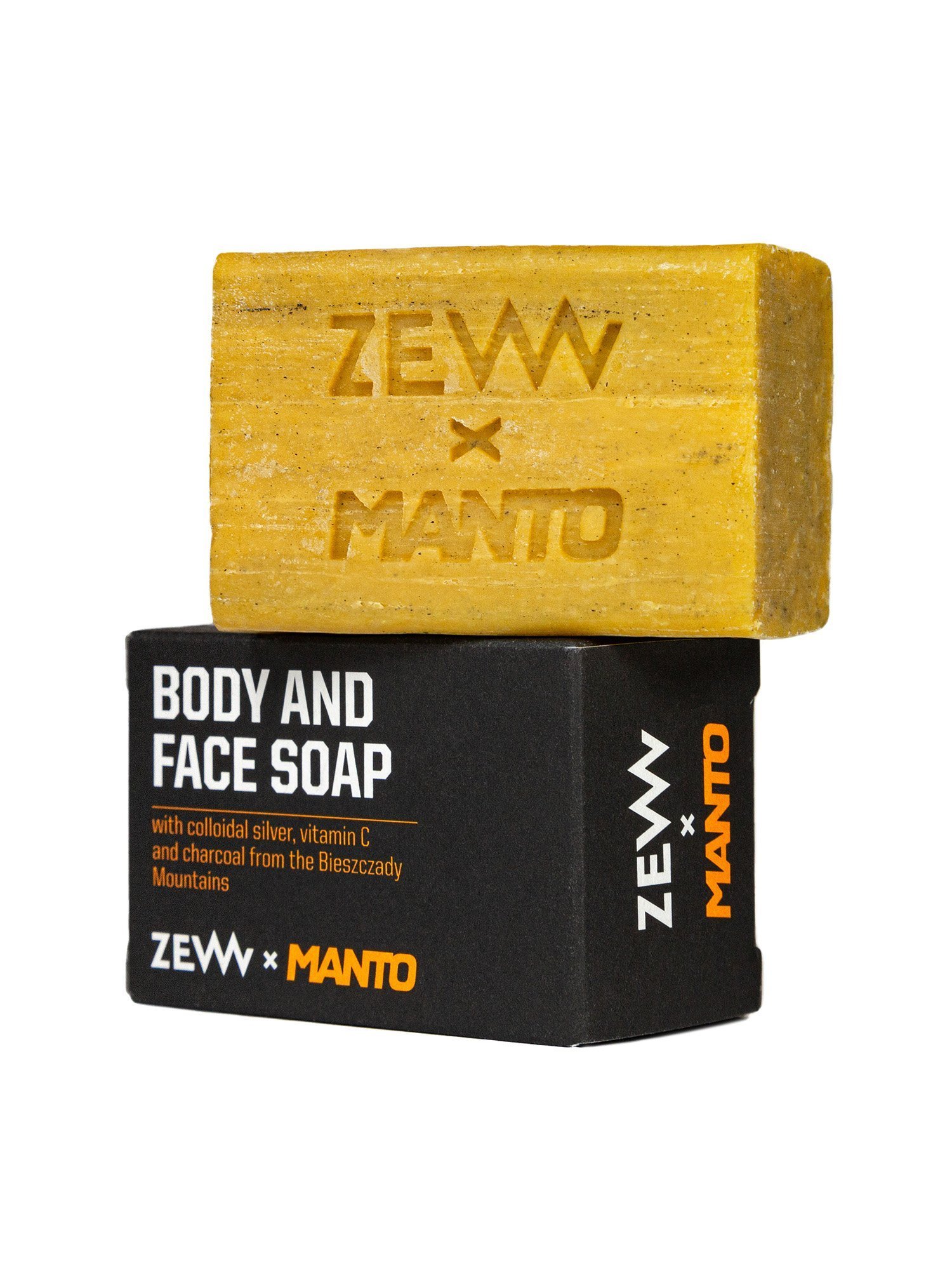 Мило для обличчя та тіла ZEW x MANTO for men