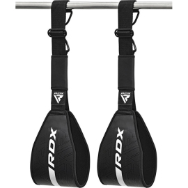 Петлі підвісні RDX F6 Kara Gym Workout Abs Straps Black White