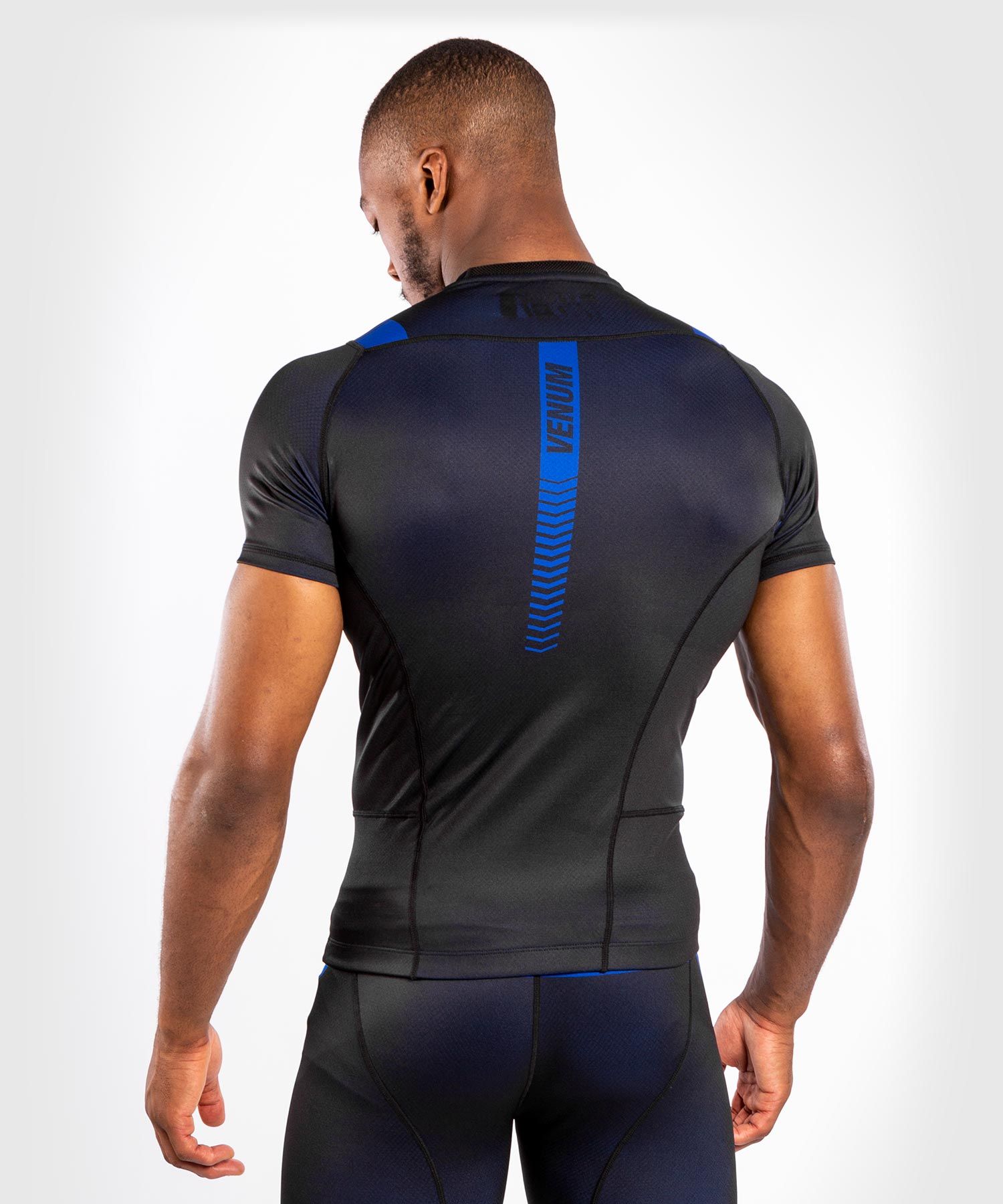 Venum Nogi 3.0 Short Sleeves Rashguard Black Blue buy