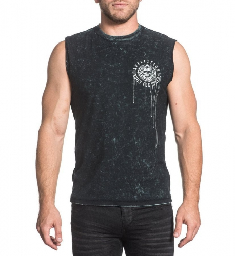 Reversible sleeveless Affliction Tarnished Divio Reversible Muscle Tee price