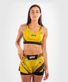 Спортивный топ UFC Venum Authentic Fight Night Womens Sport Bra Yellow, Фото № 3