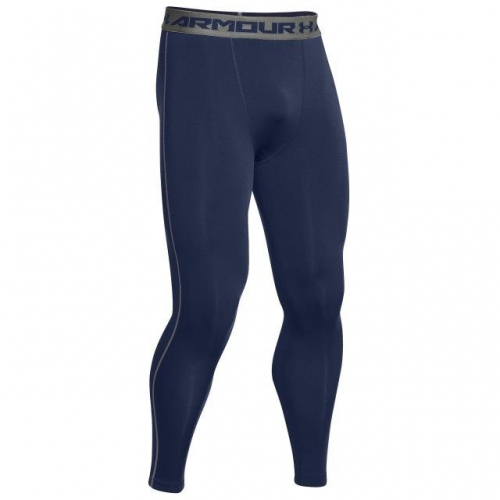 Компрессионные штаны Under Armour HeatGear Armour Compression Leggings Navy купить