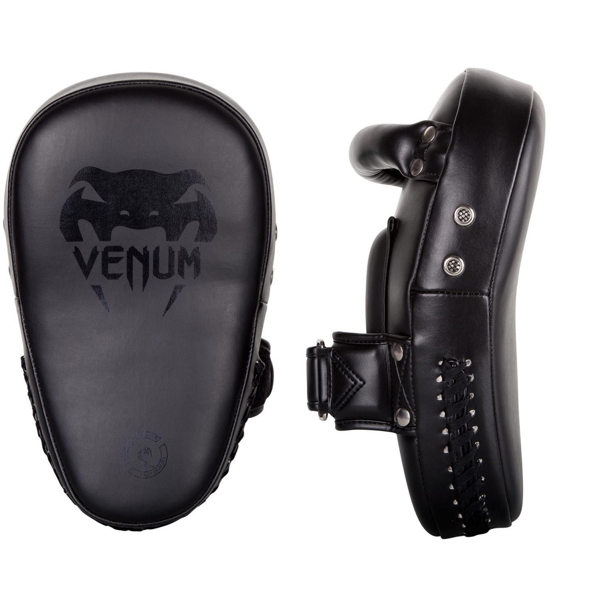 Пэды Venum Elite Small Kick Pads Black Black