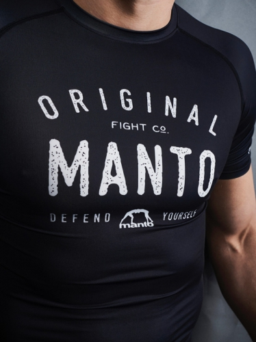 Рашгард MANTO Oldschool Rashguard Black купить