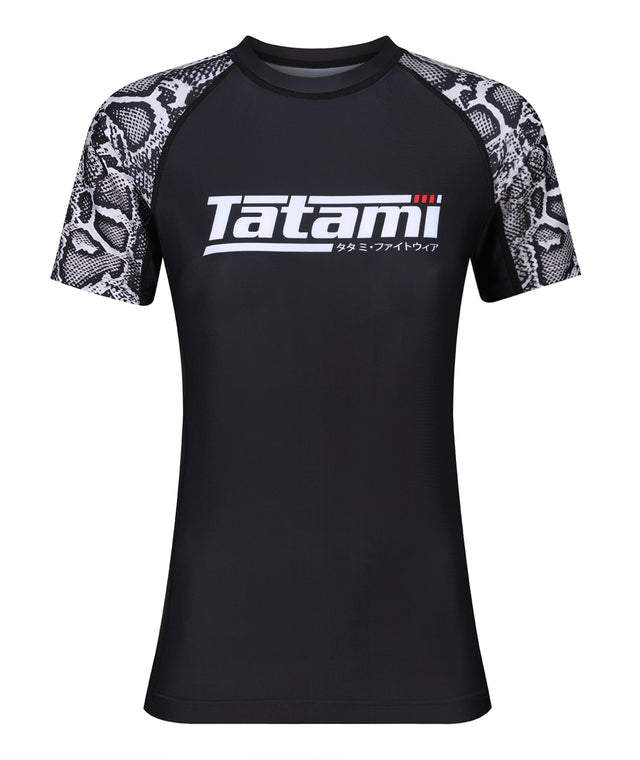 Tatami Ladies Rashguard Shortsleeve Recharge Snake