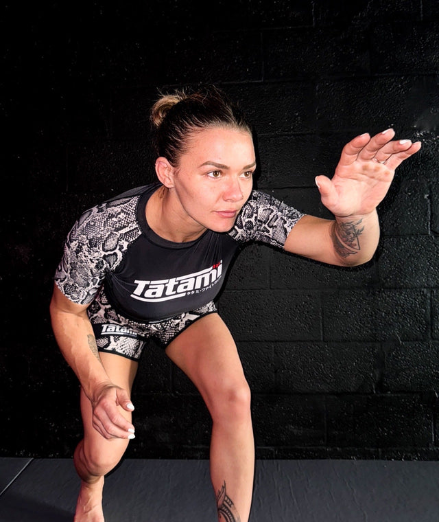 Жіночий рашгард з коротким рукавом Tatami Ladies Recharge Snake оригінал