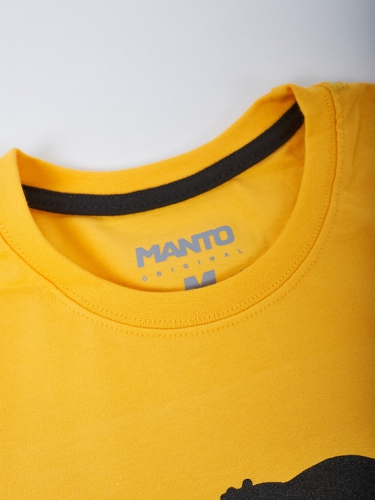 Футболка MANTO T-shirt Vibe Yellow купити