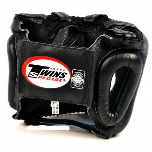 Boxing helmet with metal frame Twins Cage Head Gear- Premium Leather w/ Nose and Cheek Guard HGL9 buy