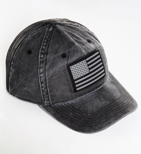 Бейсболка Affliction Naval Hat Black цена