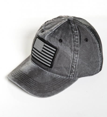 Бейсболка Affliction Naval Hat Black фото