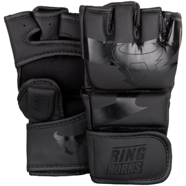 Рукавиці для MMA Ringhorns Charger MMA Gloves Black Black