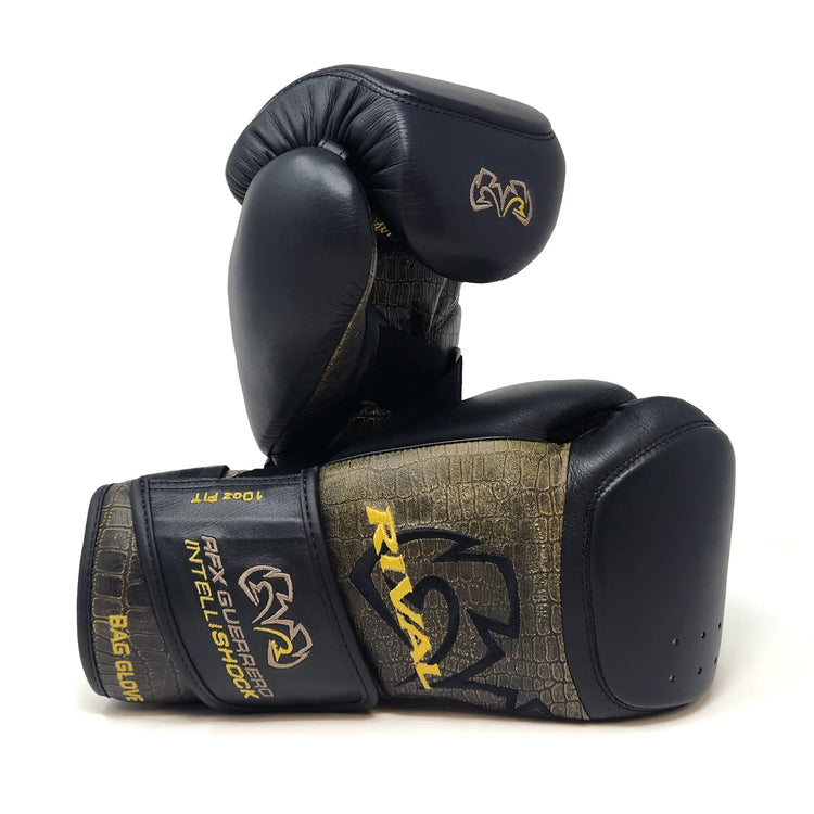 Снарядні рукавиці Rival RFX-Guerrero Intelli-Shock Bag Gloves Croc Skin Edition Black