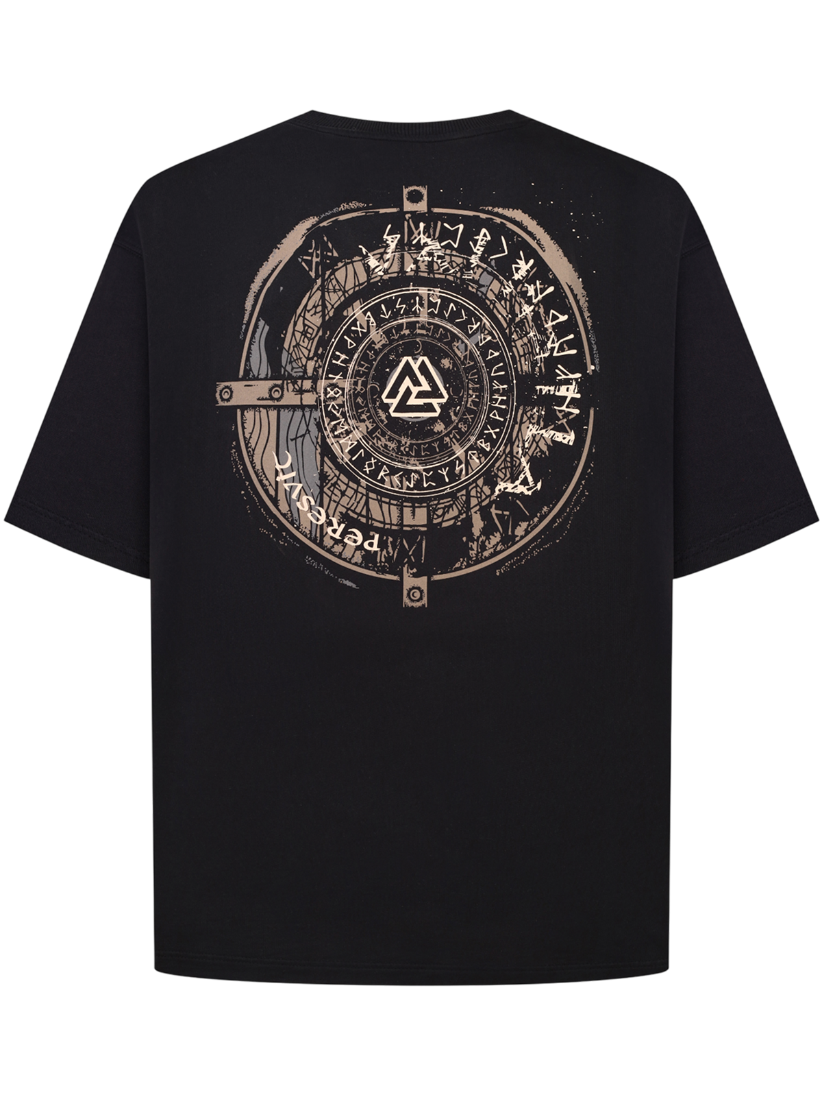 Футболка Peresvit Oversized Imprint T-shirt Roast Black купити