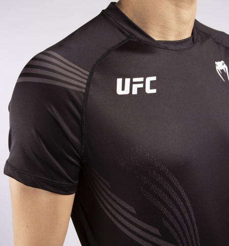 Venum UFC FightNight Pro Line Dry Tech Black T-shirt photo