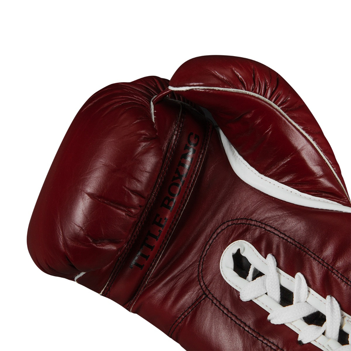 Боксерские перчатки Title Old School Leather Sparring Gloves цена