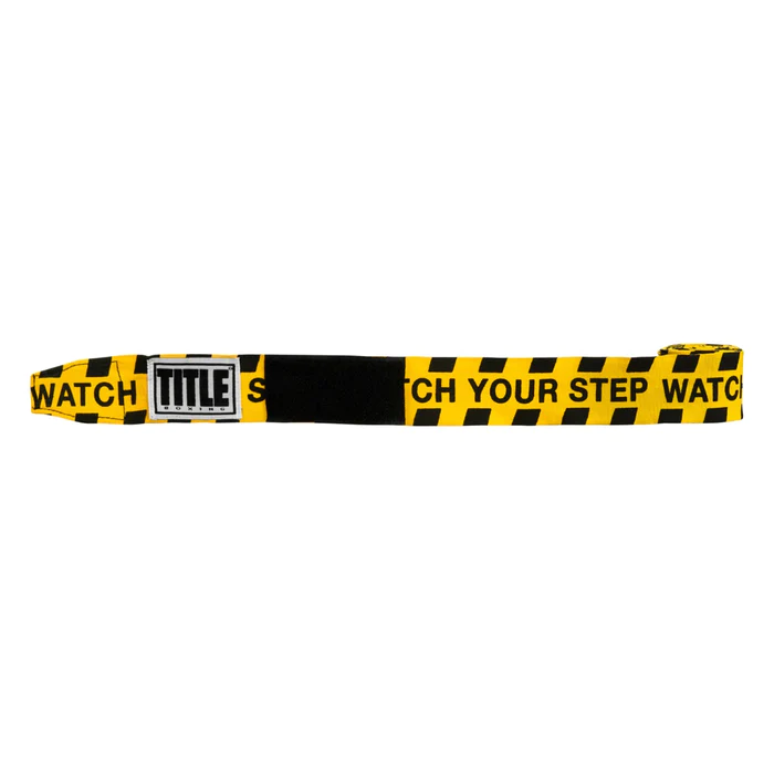 Title Boxing Print Hand Wraps 180 Gold Black White buy