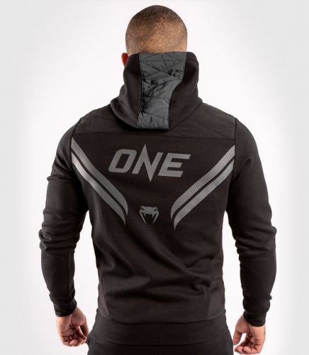 Худі Venum ONE FC Impact Hoodie Black Black купити
