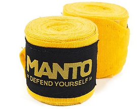 Бинты MANTO Handwraps Defend Yellow