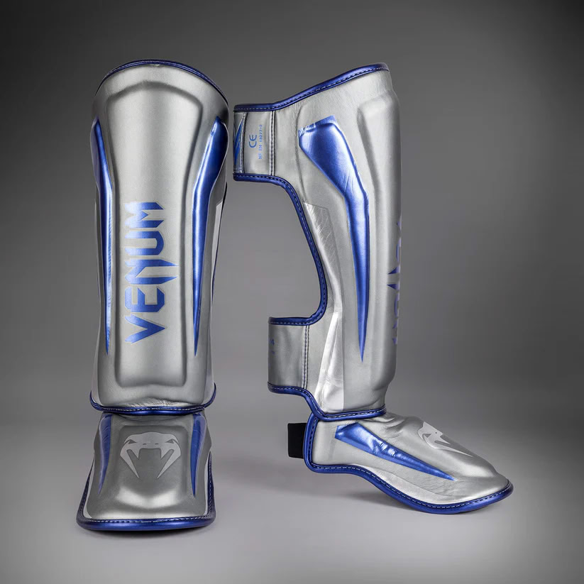 Захист гомілки Venum Elite Shin Guards Grey купити