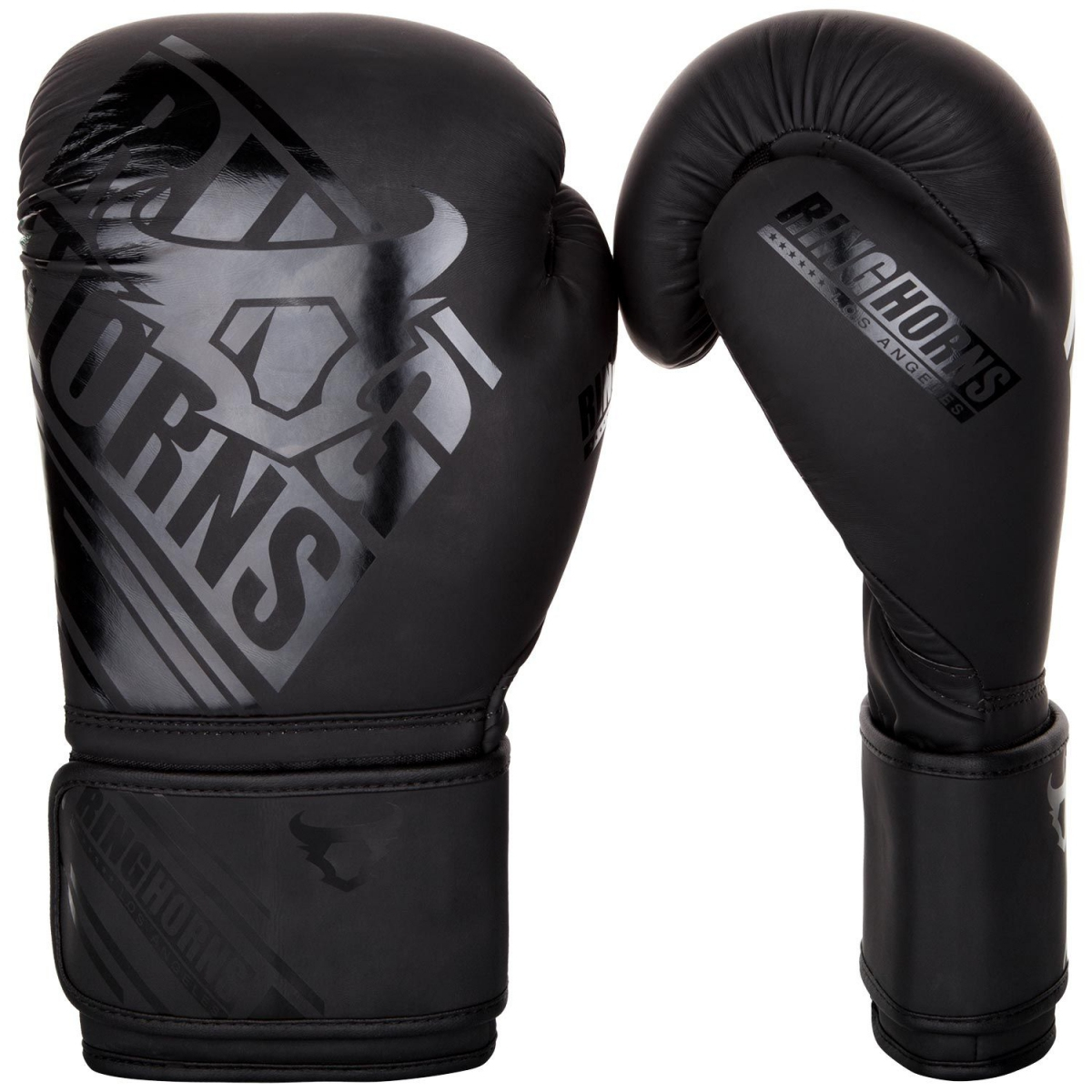 Боксерські рукавиці Ringhorns Nitro Boxing Gloves Black Black