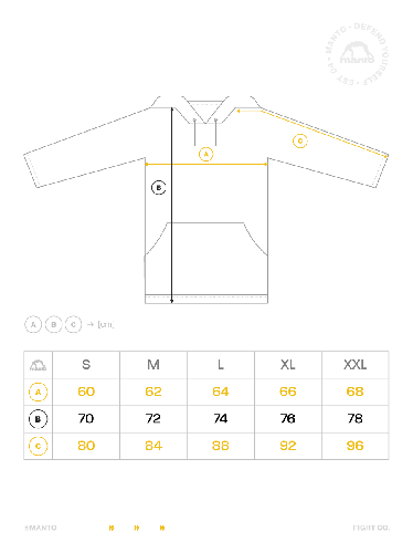 Hoodie MANTO Hoodie Label Black photo