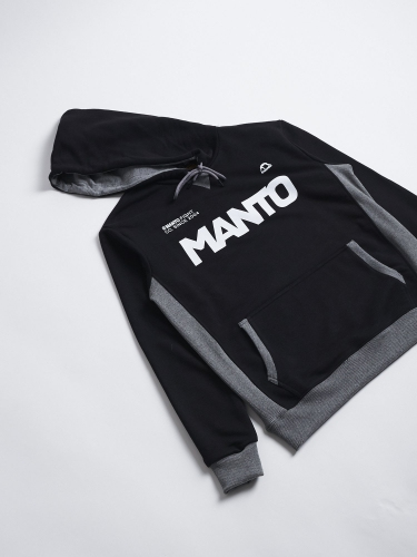 Hoodie MANTO Hoodie Label Black buy