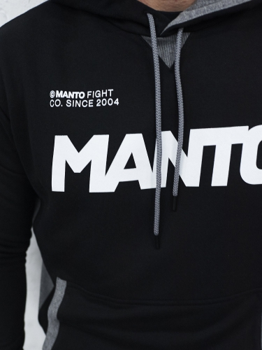 Hoodie MANTO Hoodie Label Black price