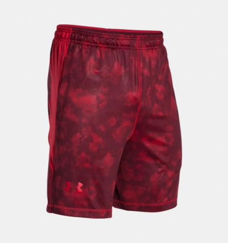Under Armour Raid Printed 8 Red shorts photo