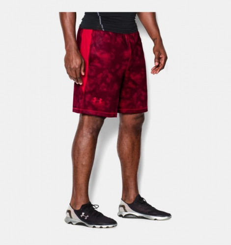 Under Armour Raid Printed 8 Red shorts original