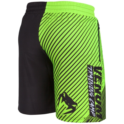 Шорты Venum Training Camp Shorts Black Neo Yellow купить