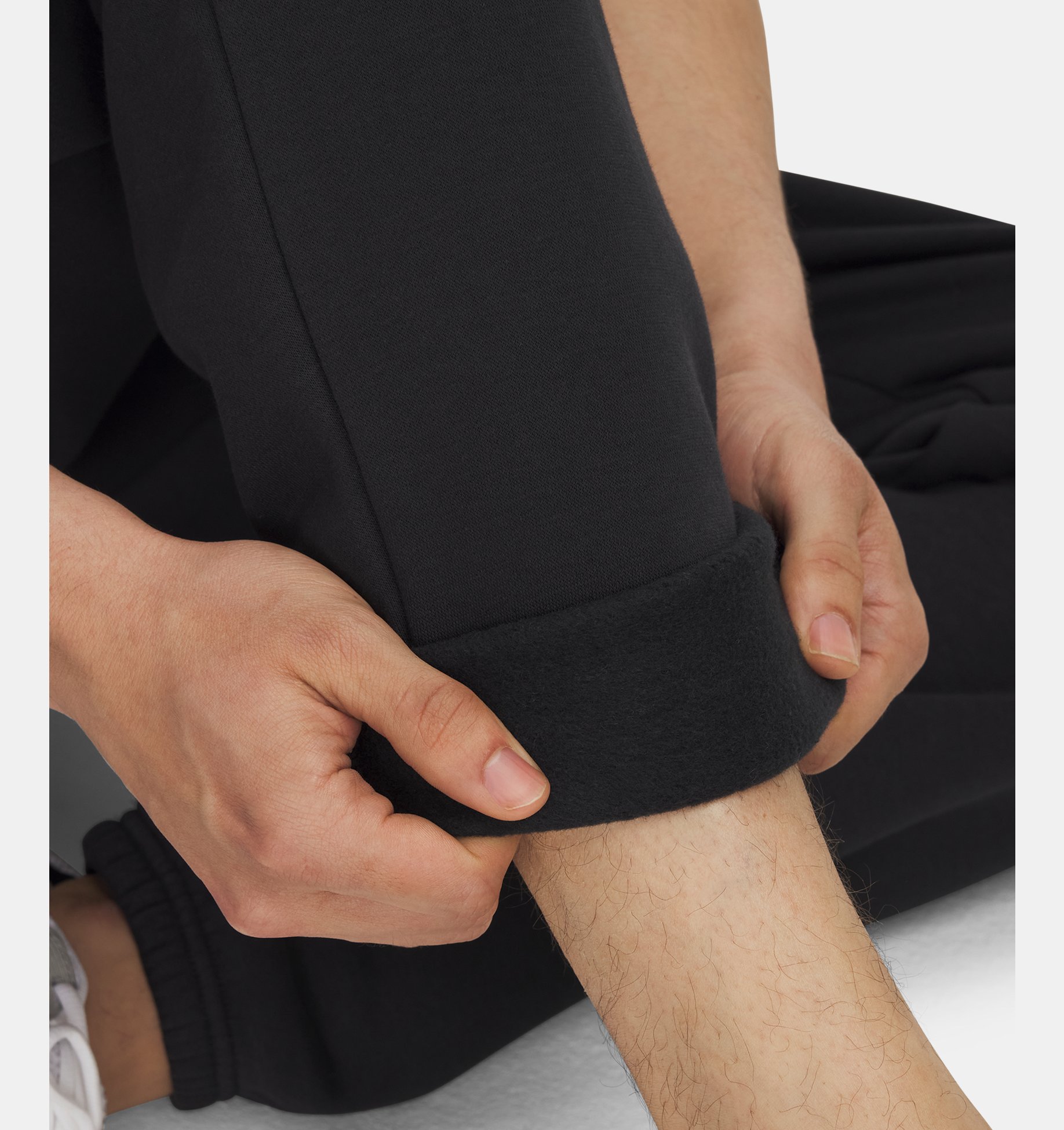 Спортивні штани Under Armour Icon Fleece Graphic Black фото