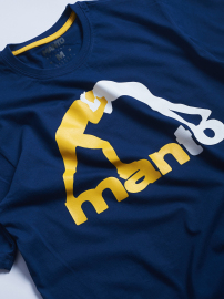 Футболка MANTO Logo T-shirt Navy Blue, Фото № 2