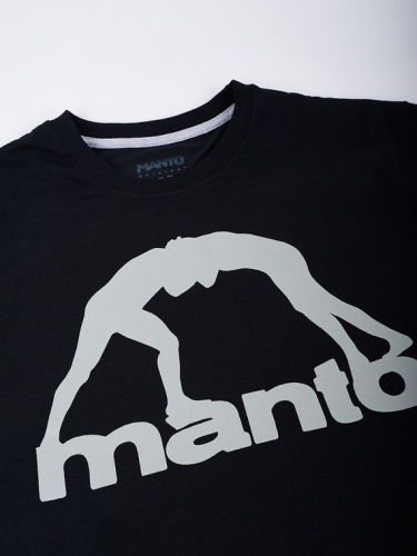 Футболка MANTO T-Shirt Vibe Black фото