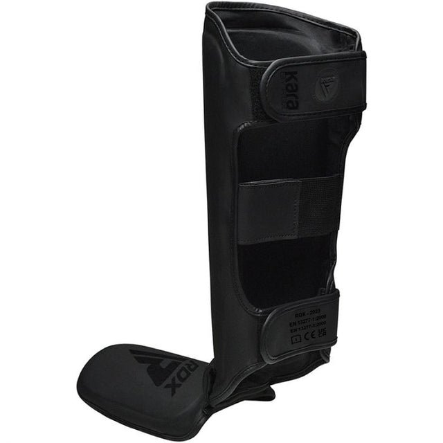 Захист гомілки RDX F6 Kara MMA Shin Instep Guards Matte Black ціна