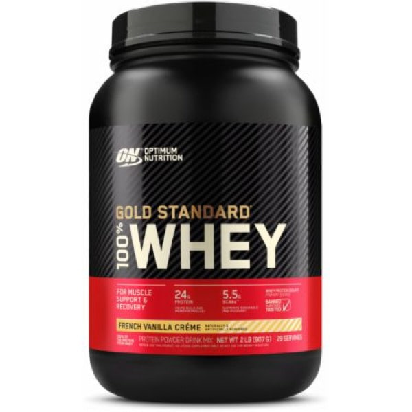 Сироватковий протеїн Optimum Nutrition Whey Gold Standart 907 г - french vanila