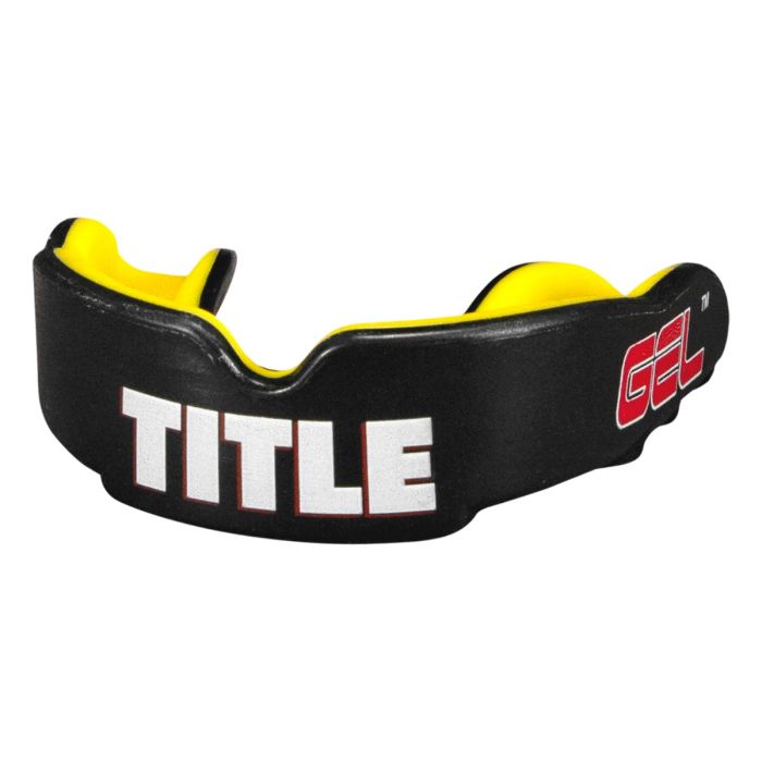 Боксерська капа Title Gel Victory Mouthguard 2.0 Black Yellow