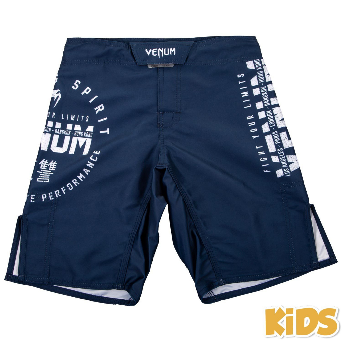 Детские шорты Venum Signature Fightshorts Navy Blue