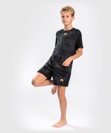 Детская тренировочная футболка Venum Razor Dry Tech T-Shirt For Kids Black Gold, Фото № 4