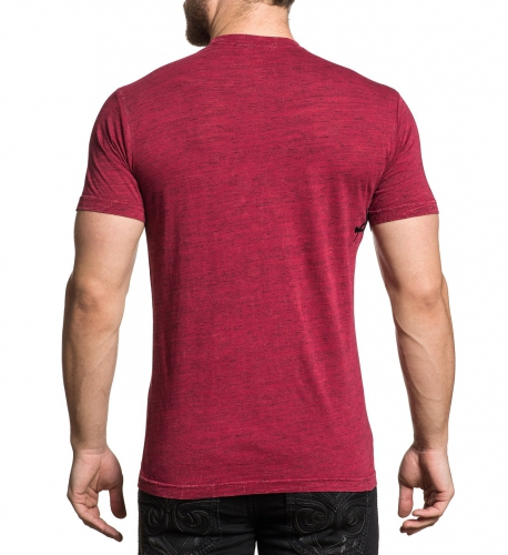 Футболка Affliction Sword Eater Dirty Red купити