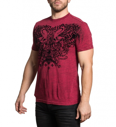 Футболка Affliction Sword Eater Dirty Red ціна