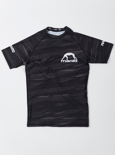 Рашгард MANTO Big M Rashguard Short Sleeve Black ціна