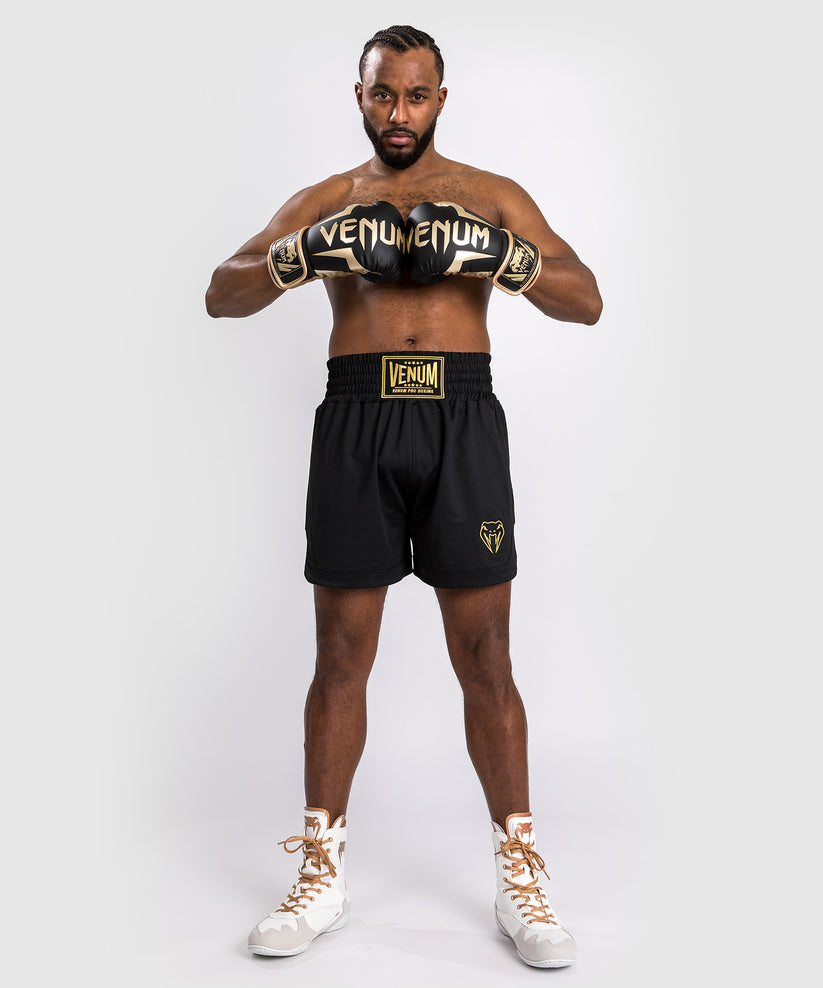Боксерські шорти Venum Classic Boxing Shorts Black Gold фото