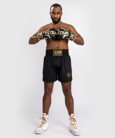 Venum Classic Boxing Shorts Black Gold photo