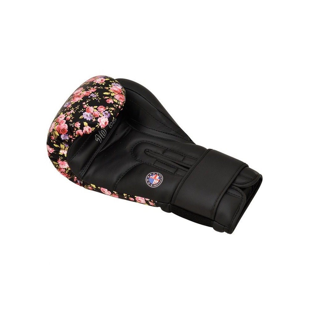 Жіночі боксерські рукавиці RDX FL5 Floral Boxing Gloves Black ціна