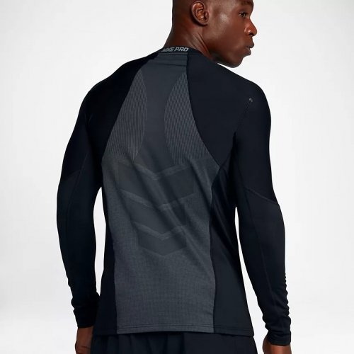 Лонгслів Nike Pro HyperWarm Mens Long Sleeve Black купити