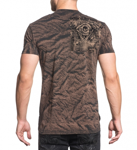 Affliction Renegade Speed Black Wrinkle T-shirt buy