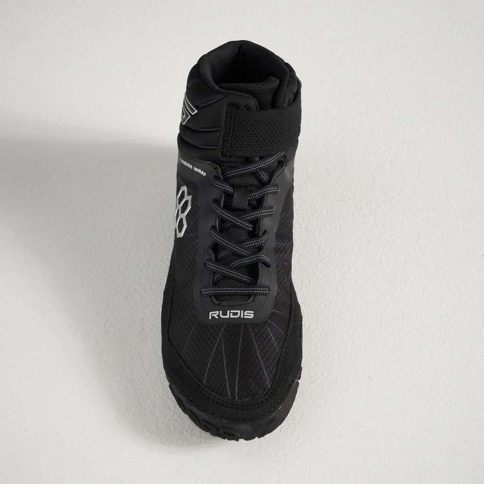 Rudis KS Turbine Youth Wrestling Shoes Midnight Chrome size