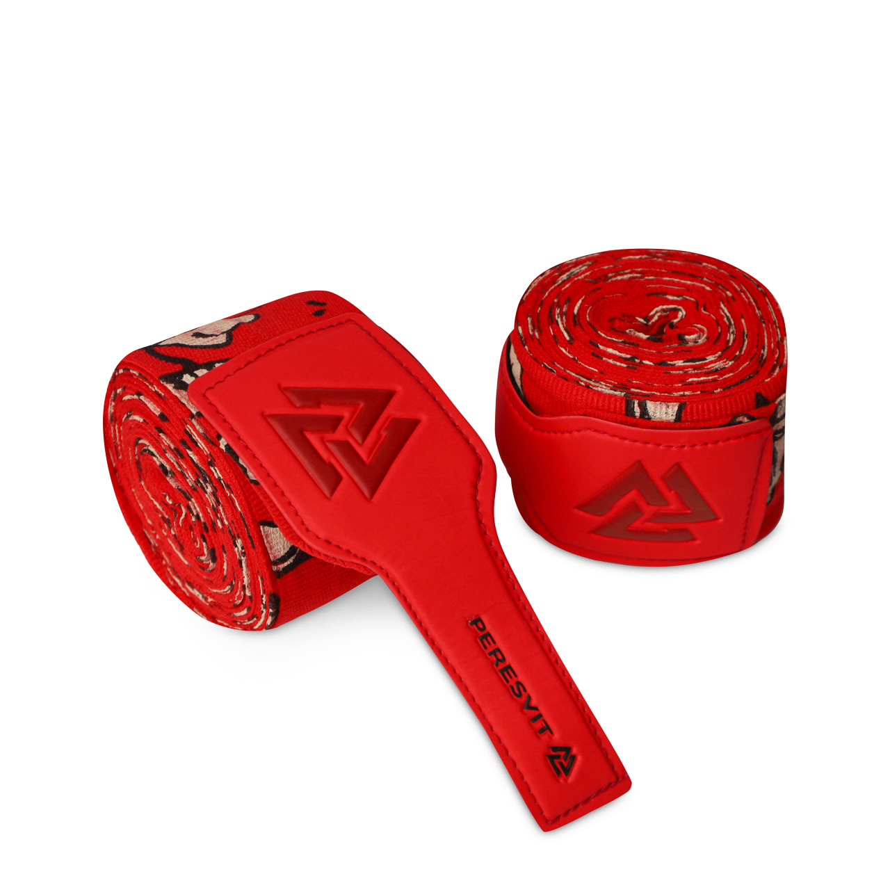 Боксерські бинти Peresvit Teeth Printed Handwraps Red