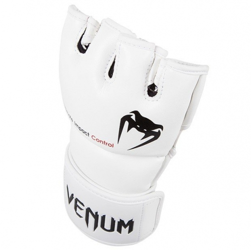 Рукавиці Venum Impact MMA Gloves Skintex Leather White розмір