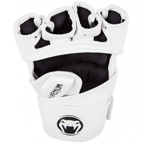 Рукавиці Venum Impact MMA Gloves Skintex Leather White де купити